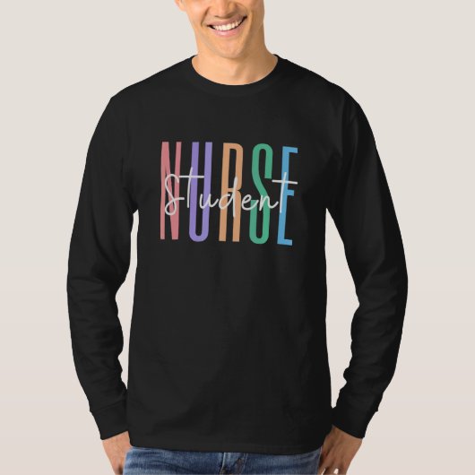 Krankenschwester Studentin Krankenpflegeschule Übe T-Shirt (Vorderseite)