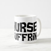 Krankenschwester Suffrin Kaffeetasse (VorderseiteRechts)