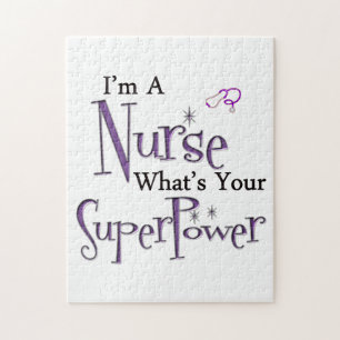 Krankenschwester-Supermacht Puzzle