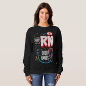 Krankenschwester Sweatshirt (Vorne ganz)
