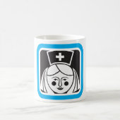 Krankenschwester-Symbol Kaffeetasse (Mittel)
