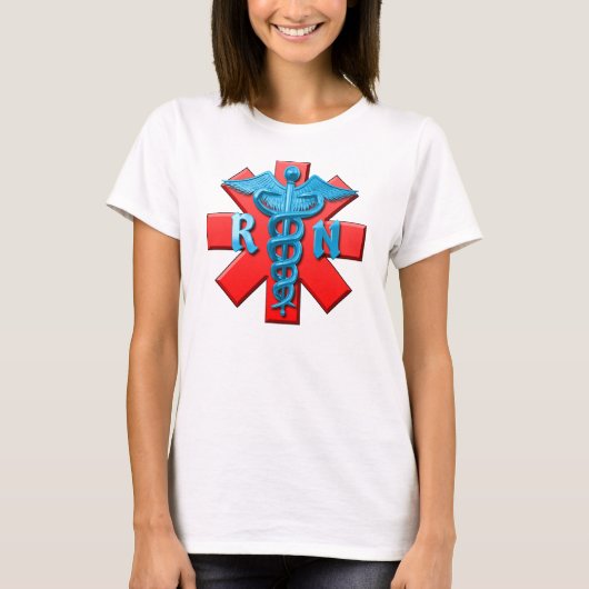 Krankenschwester-Symbol T-Shirt (Vorderseite)