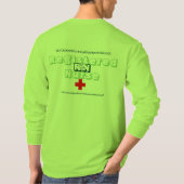 Krankenschwester-T-Shirt T-Shirt (Rückseite)