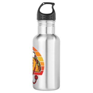Krankenschwester Taco Retro Vintage Gravur Design_ Edelstahlflasche