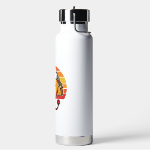 Krankenschwester Taco Retro Vintage Gravur Design_ Trinkflasche