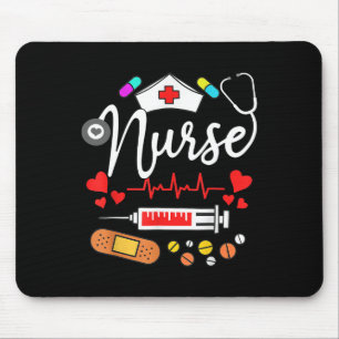 Krankenschwester-Tag Krankenversicherung Lebensver Mousepad
