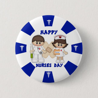 Krankenschwester-Tagesstandard, 2 ¼ Zoll-runder Button
