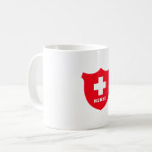 Krankenschwester-Tasse Kaffeetasse (Vorderseite Links)