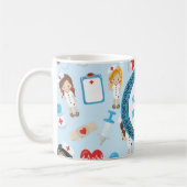 Krankenschwester-Tasse Kaffeetasse (Links)