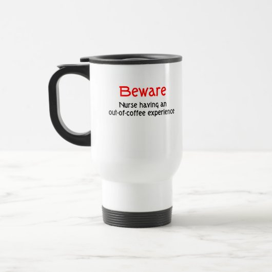 Krankenschwester-Tasse Reisebecher (Links)