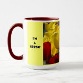 Krankenschwester-Tassen bin ich eine Tasse (Links)