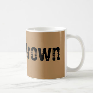 Krankenschwester-Tassen-Code Brown Kaffeetasse