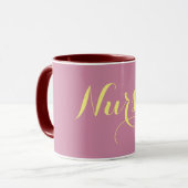 Krankenschwester-Tassen Weihnachtsgeschenke Tasse (Vorderseite Links)