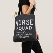 Krankenschwester-Teamgeist-Zitat Tasche (Von Nahem)