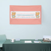 Krankenschwester-Teddybär-Party-Banner Banner (Messeveranstaltung)