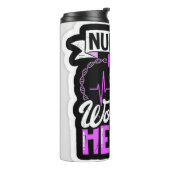 Krankenschwester Thermosbecher (Nach links gedreht)