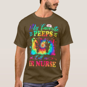 Krankenschwester-Tie-Dye Lieblingskrankenschwester T-Shirt