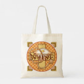 Krankenschwester Tragetasche (Rückseite)