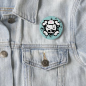 Krankenschwester-Transportwagen platsch Button (Beispiel)