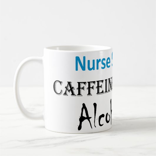 Krankenschwester-Überleben Kaffeetasse (Links)