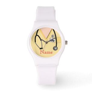 Krankenschwester-Uhr scheuern Armbanduhr