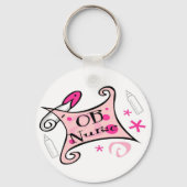 Krankenschwester und Krankenpfleger (Geburtshilfe) Schlüsselanhänger (Vorderseite)