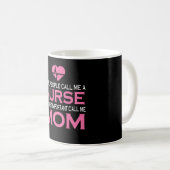 Krankenschwester und Mama Kaffeetasse (VorderseiteRechts)