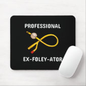 Krankenschwester Urologie-Team Katheter-Witz-Illus Mousepad (Mit Mouse)