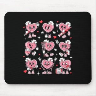Krankenschwester Valentine Candy Heart Er Icu Nicu Mousepad