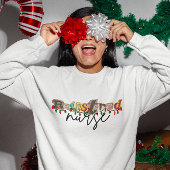 Krankenschwester Vintage Scrapbooking Sweatshirt