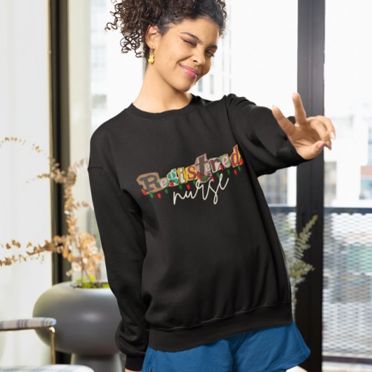 Krankenschwester Vintage Scrapbooking Sweatshirt