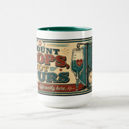 Krankenschwester-Vintage-Tasse - Lustiges Geschenk Tasse