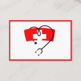 Krankenschwester Visitenkarte