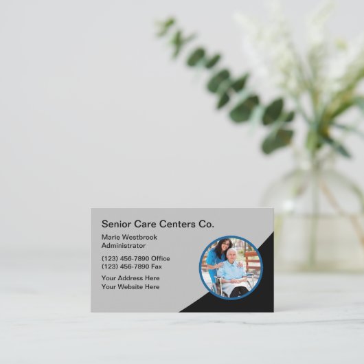 Krankenschwester Visitenkarte (Stehend Vorderseite)