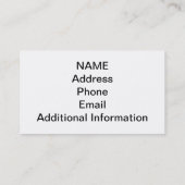 Krankenschwester-Visitenkarte-Krankenhaus-Szene Visitenkarte (Rückseite)