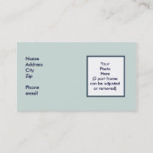 Krankenschwester-Visitenkarte Visitenkarte (Rückseite)