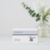 Krankenschwester-Visitenkarte Visitenkarte (Stehend Vorderseite)