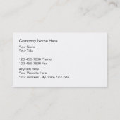 Krankenschwester-Visitenkarten Visitenkarte (Rückseite)