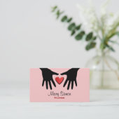 Krankenschwester-Visitenkarten Visitenkarte (Stehend Vorderseite)