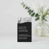 Krankenschwester-Visitenkarten Visitenkarte (Stehend Vorderseite)