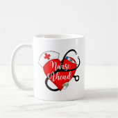 Krankenschwester Voraus Kaffeetasse (Links)