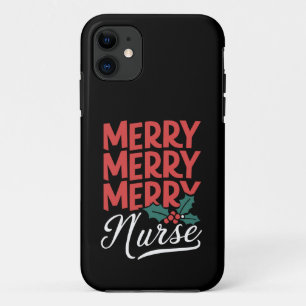 Krankenschwester Weihnachten Fröhliche Krankenschw Case-Mate iPhone Hülle