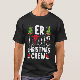 Krankenschwester Weihnachts-Crew Notfallkrankensch T-Shirt