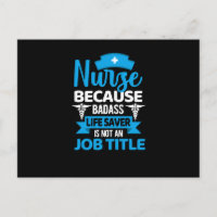 Krankenschwester, weil Badass Life Saver - lustige