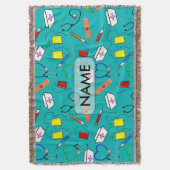 Krankenschwester Werkzeuge gesponnenes umfassendes Decke (Vorderseite Vertikal)