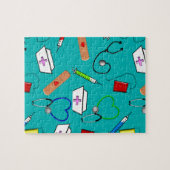 Krankenschwester-Werkzeuge Puzzle (Horizontal)