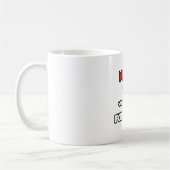 Krankenschwester ... wird für Wein arbeiten Kaffeetasse (Links)