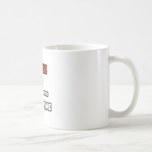 Krankenschwester ... wird für Wein arbeiten Kaffeetasse (Rechts)