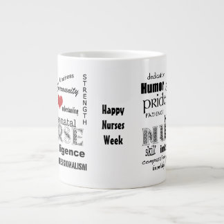 Krankenschwester-Woche-Neugeborene Jumbo-Tasse