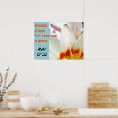 Krankenschwester-Wochen-Feier-Ereignisplakate Poster (Küche)